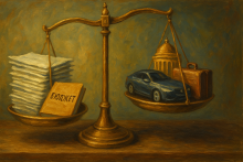 Весы бюджета