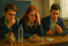 отравились