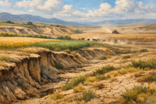 сельхозземли Казахстана