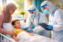 Более 50 детей с корью госпитализированы