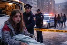 Избиение школьницы группой подростков