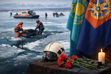 Офицер ДЧС погиб на озере Алтынколь в области Жетысу