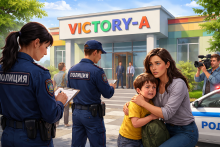 Полиция проверяет видео грубого обращения с ребёнком в центре Victory-A в Актау