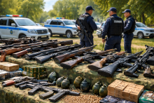 Полиция Казахстана изъяла 580 единиц оружия с начала 2026 года