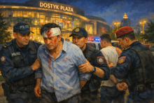 Асет Матаев драка Алматы