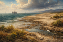 Каспийское море, Save the Caspian Sea, Вадим Ни, Касым-Жомарт Токаев, экология Каспия, обмеление Каспийского моря, нефтяные контракты Кашаган Тенгиз Карачаганак