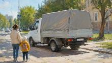 Грузовик сбил женщину с ребенком на руках в Экибастузе