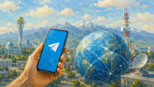 АО «Казахтелеком» объяснил сбой Telegram в Казахстане
