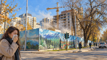 Жители Алматы пожаловались на едкий запах рядом со стройкой