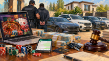 The organisers of an online casino in Shymkent with a turnover of 3.1 billion tenge have been sentenced