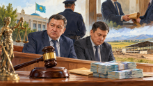Түркістан облысының экс-әкім орынбасары мен аудандық жер бөлімінің бастығы пара үшін сотталды