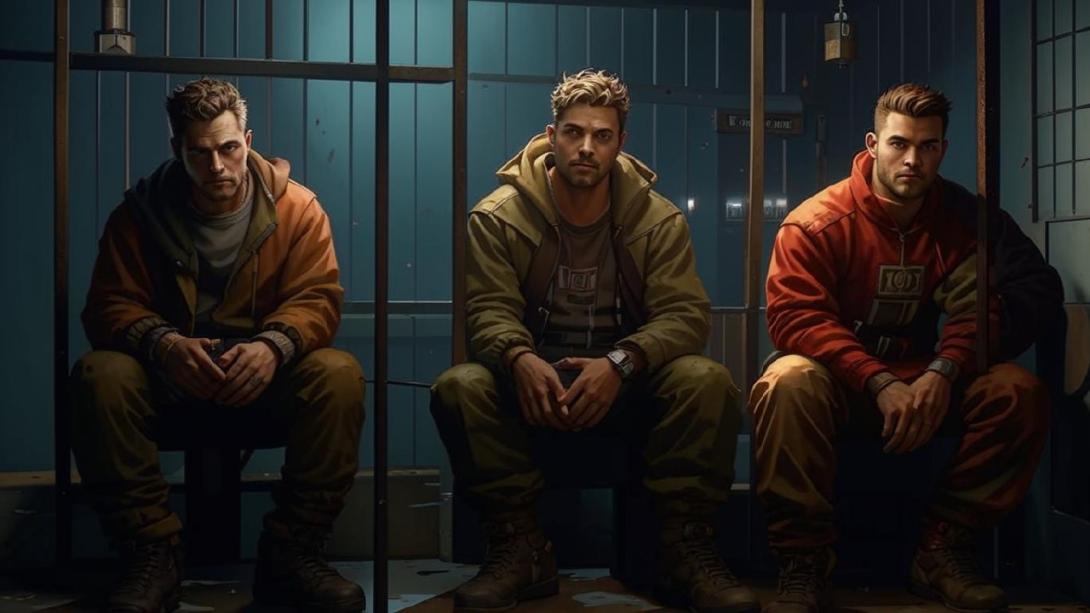 трое подсудимых