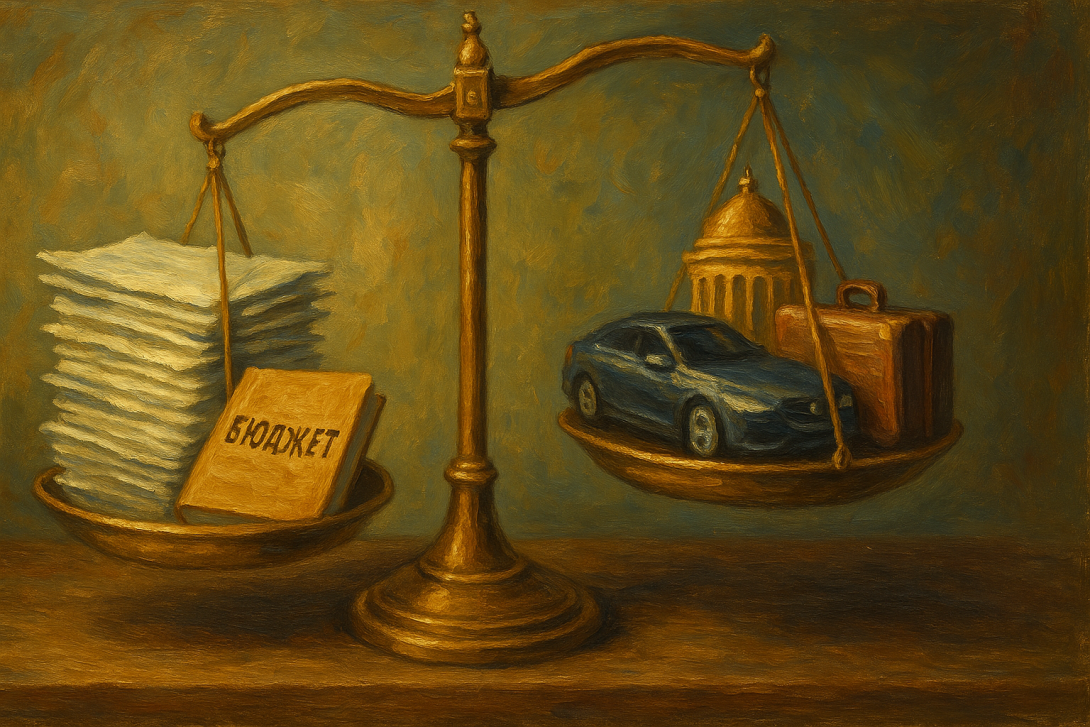 Весы бюджета