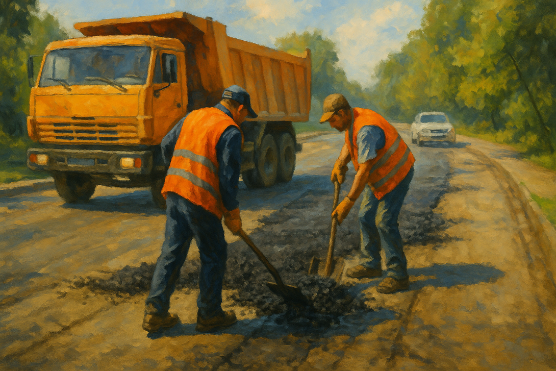 дорожные работы