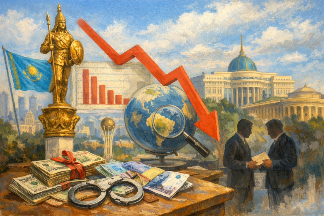 Казахстан коррупция рейтинг