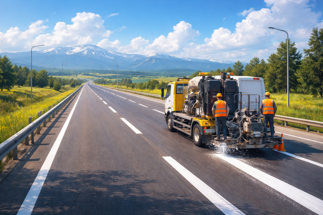 Дорожная разметка 