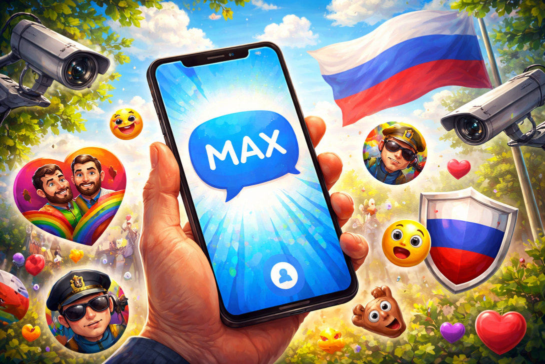 Соцсеть МАX в России