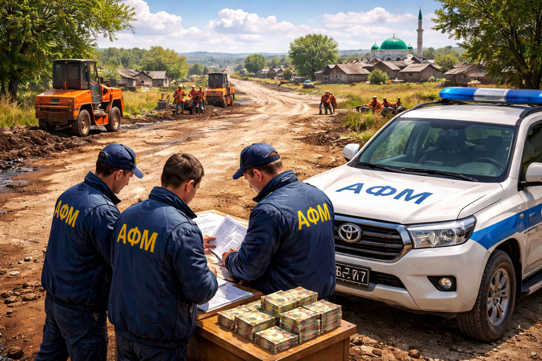 Хищение 56 млн тенге на ремонте дорог