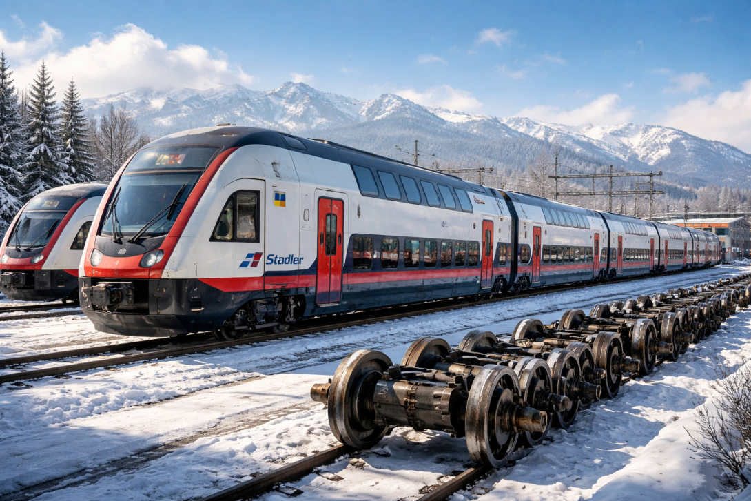 Вагоны Stadler для КТЖ