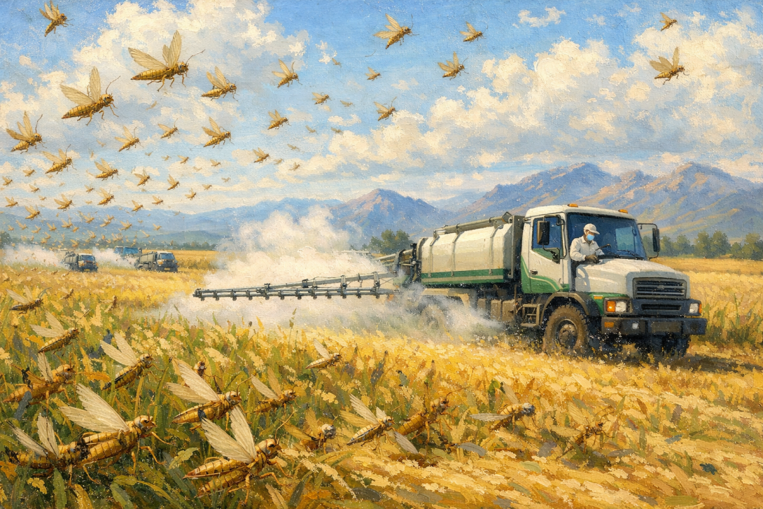 тендер на борьбу с саранчой