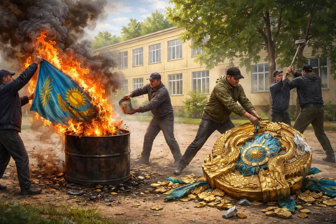 уничтожения флага и герба