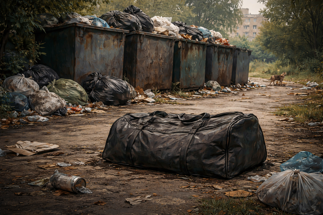 Тело мужчины в сумке обнаружили на мусорной площадке в Актобе