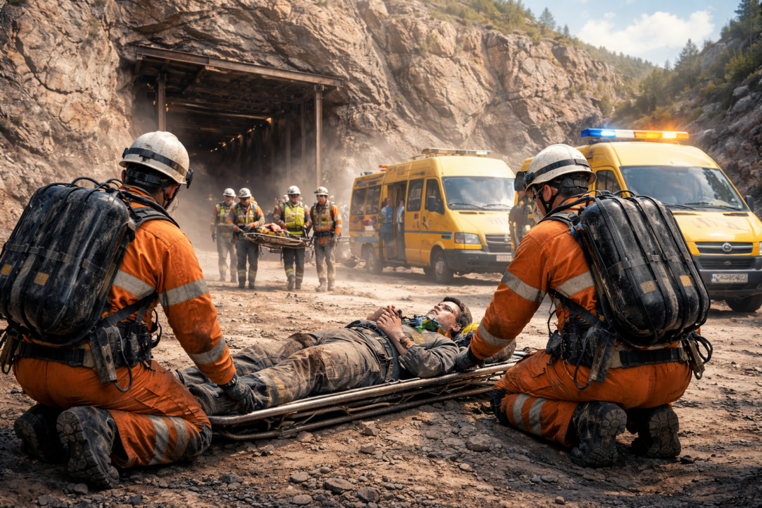 Рабочий погиб после выброса газа на Орловской шахте в области Абай