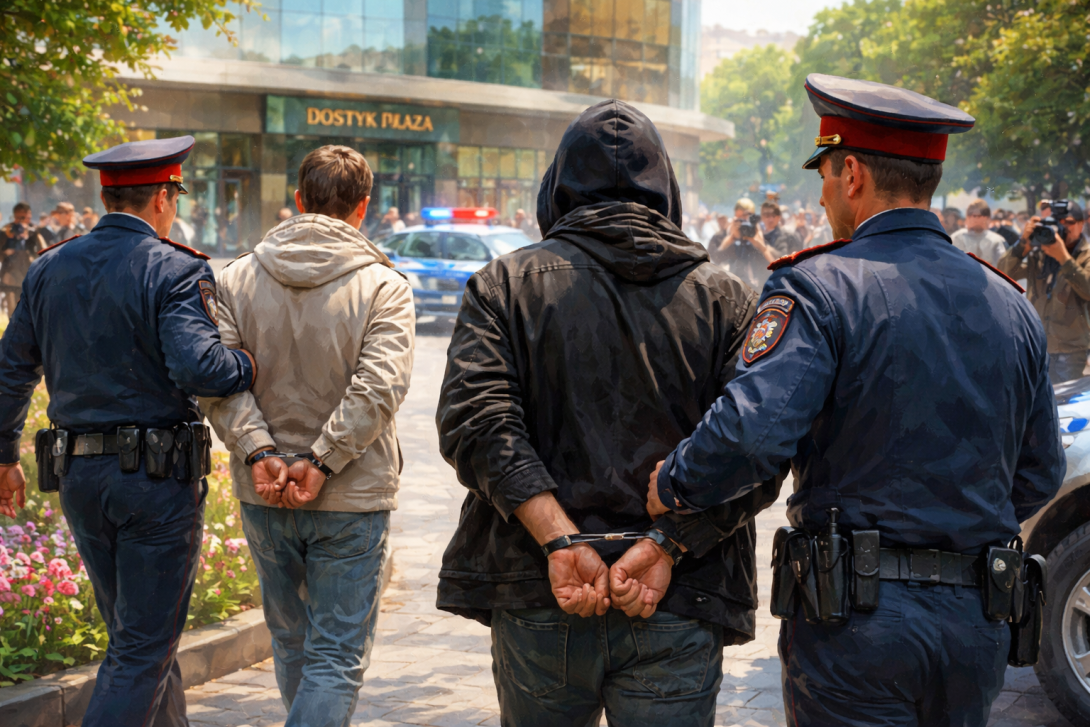 Суд в Алматы арестовал Асета Матаева на два месяца по делу о хулиганстве