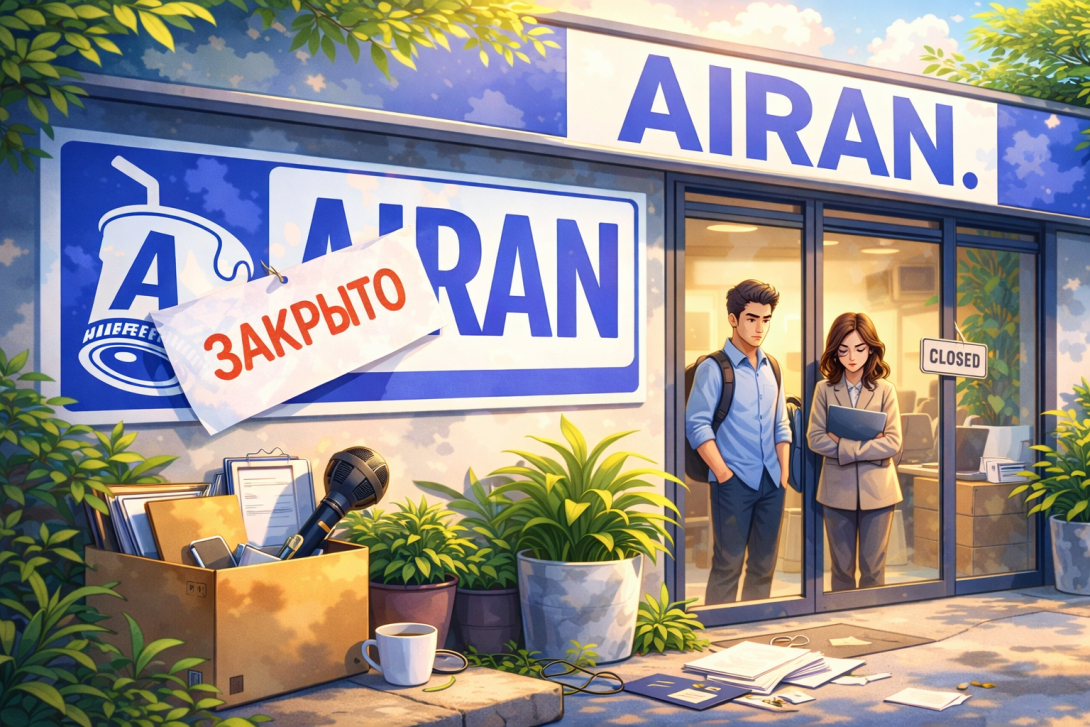 Медиапроект AIRAN объявил о прекращении работы