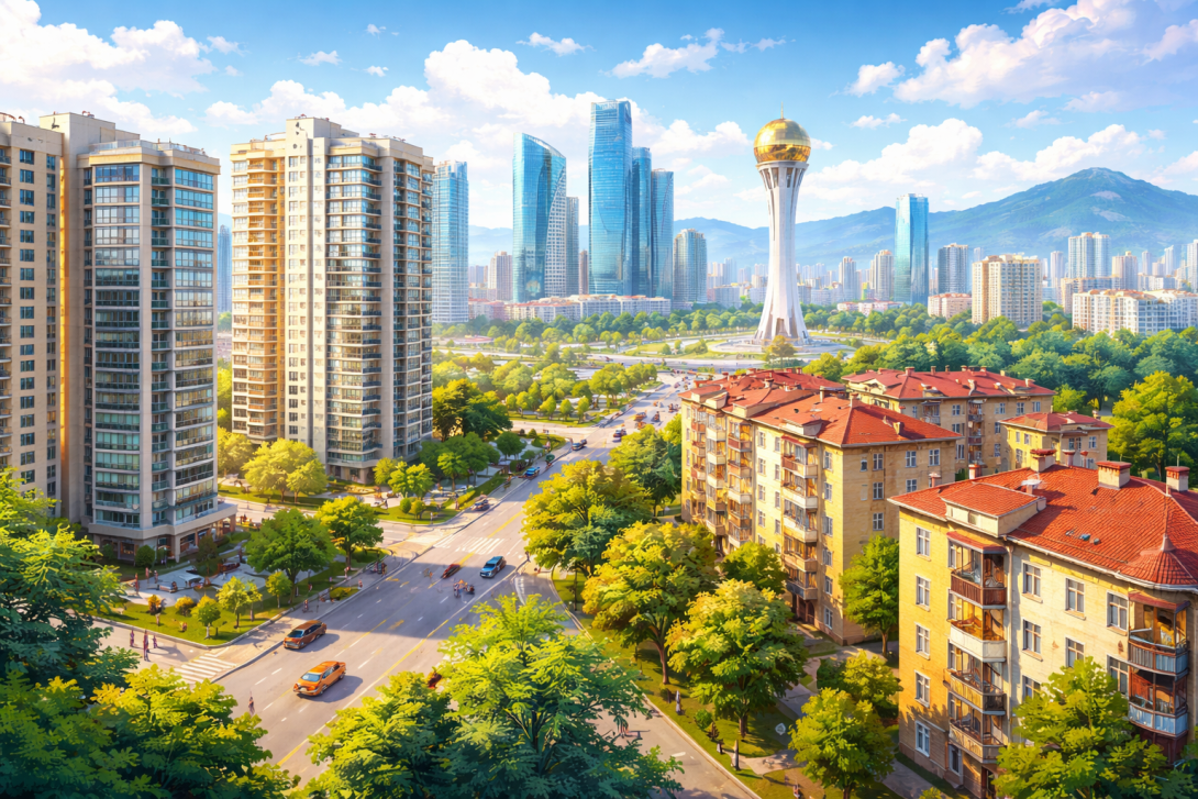 Как изменились цены на жильё в Казахстане в марте 2026 года