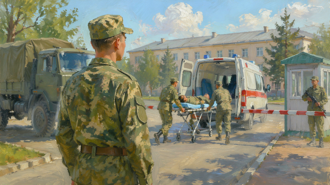 Военнослужащий открыл стрельбу в воинской части Павлодара