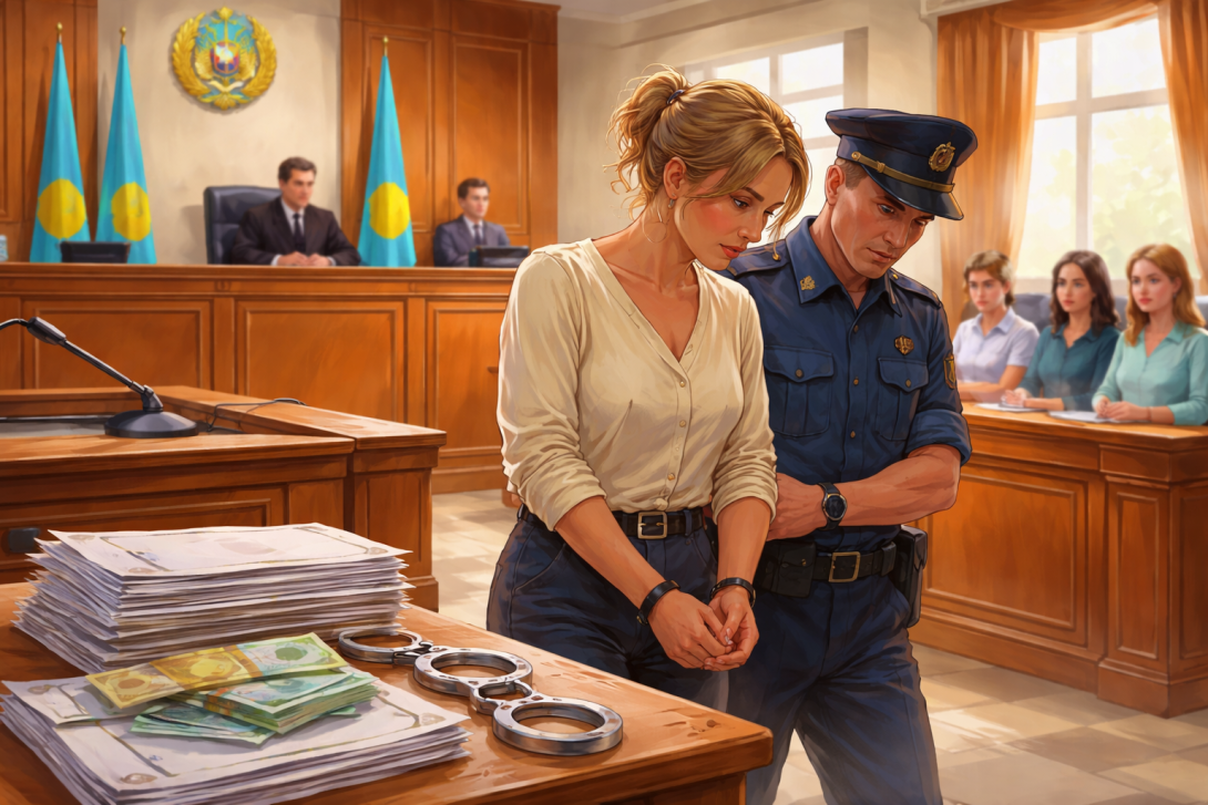 Бухгалтер из Актау осуждена на 5 лет за хищение социальных выплат для беременных