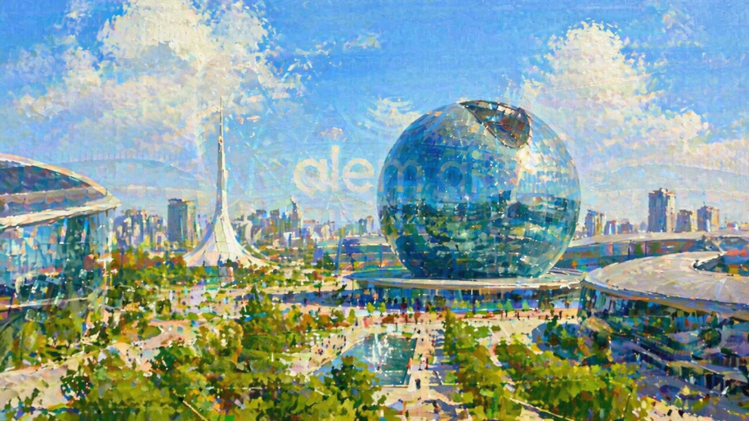 Касым-Жомарт Токаев посетил Международный центр искусственного интеллекта Alem․ai