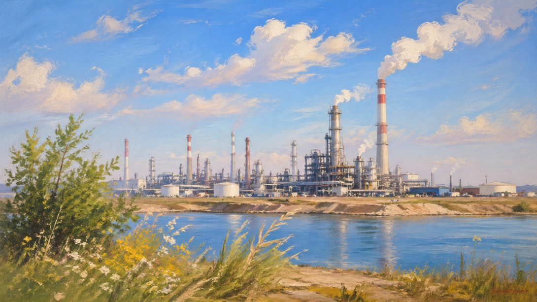 «Тенгизшевройл» оштрафовали на 53,7 млн тенге за превышение выбросов