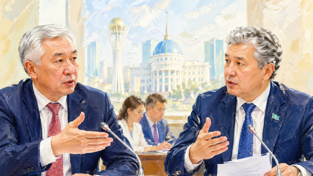 Cерик Жумангарин и Азат Перуашев разошлись в оценке налоговой реформы