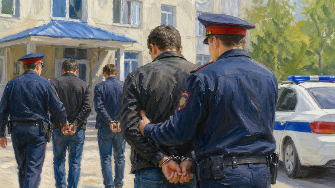 Трое полицейских в Рудном задержаны по подозрению в получении взятки