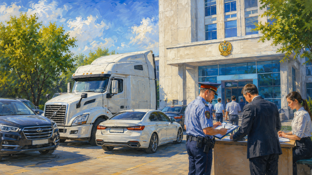 АФМ раскрыло схему незаконной регистрации авто на 705 млн тенге