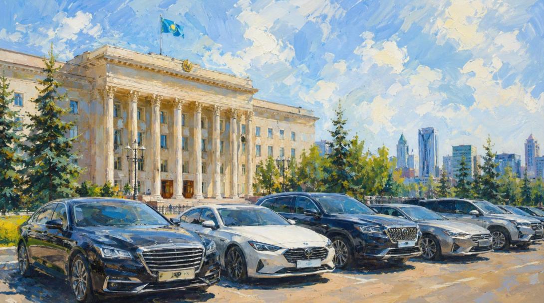 Госорганы Казахстана получили машины Перизат Кайрат бесплатно