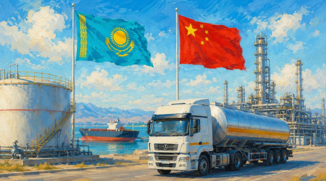 Казахстан снижает пошлины на импорт ГСМ из Китая
