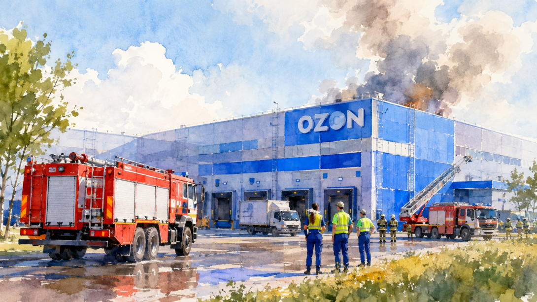 Склады Ozon попали под удар после серии атак на Wildberries в России